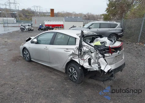 2017 Toyota Prius Prime Plus из США, поврежденный, VIN JTDKARFP8H3030632